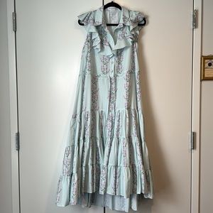 KLEID Lavender Print Sleeveless Dress